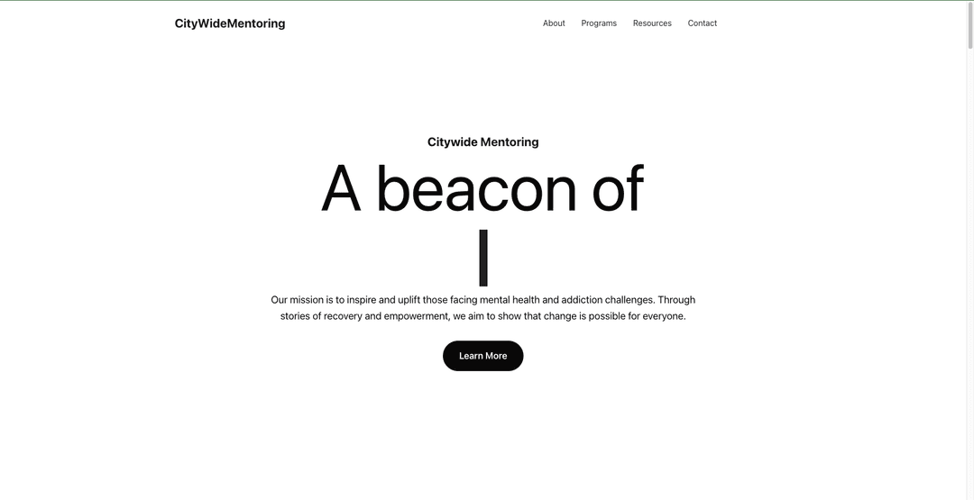 CityWide Mentoring logo